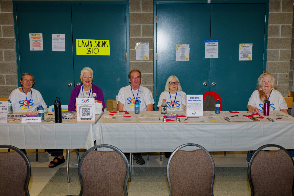 Public Forum Volunteer Table